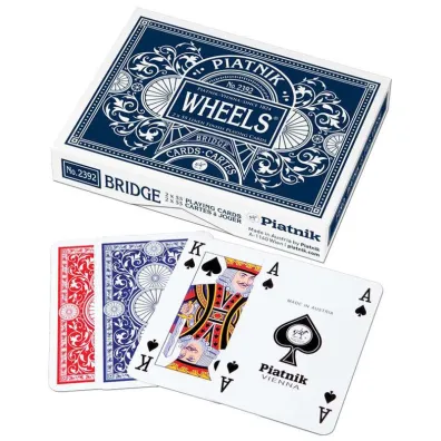 Karty do gry podw�jne Wheels
