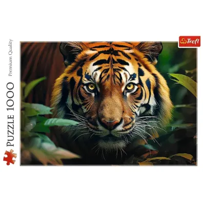 Puzzle 1000 el. Dziki Tygrys Trefl