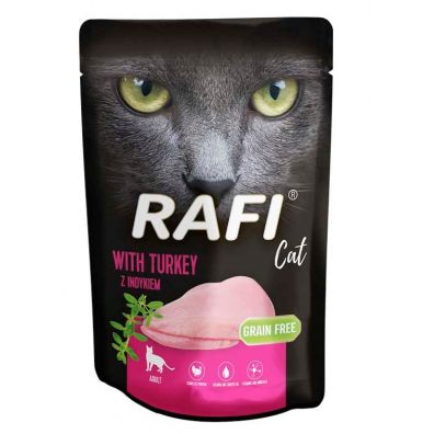 Rafi Karma mokra dla kotów z indykiem 100 g