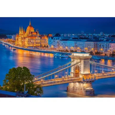 Puzzle 500 el. Budapest by Night Castorland