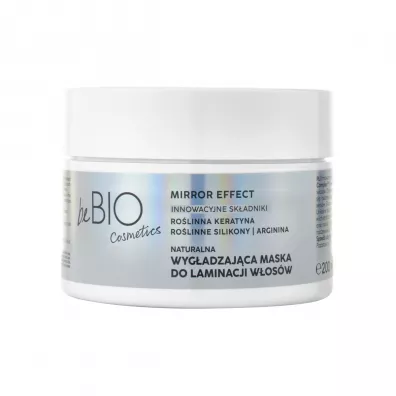 beBIO Ewa Chodakowska Naturalna maska do laminacji wosw Baby Hair Complex Mirror Efect 200 ml