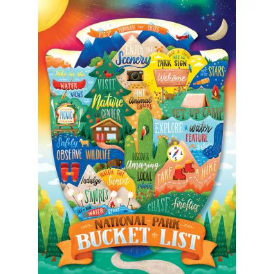 Puzzle 500 el. Rzeczy do zrobienia na �wie�ym powietrzu Cobble Hill