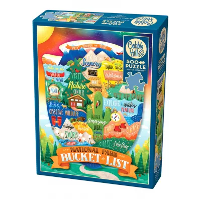 Puzzle 500 el. Rzeczy do zrobienia na �wie�ym powietrzu Cobble Hill