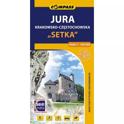 Mapa turystyczno-krajoznawcza Jura Krakowsko-Cz�stochowska 1:100 000