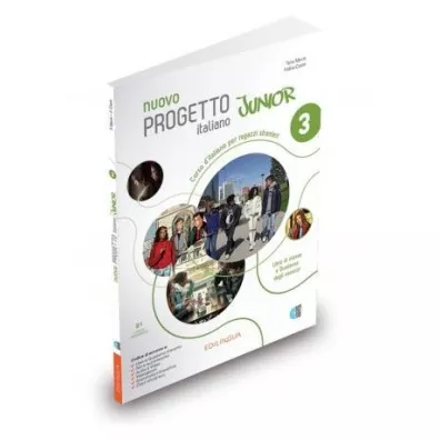 Nuovo Progetto italiano Junior 3. Podr�cznik i zeszyt �wicze� - Telis Marin, Caon Fabio