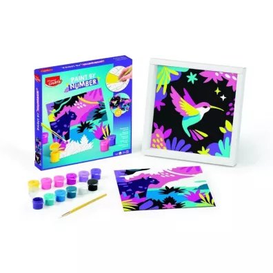 Maped Creativ malowanie po numerach leopard/ptaszek