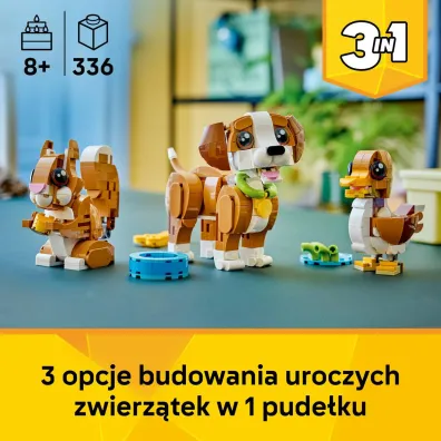 LEGO Creator Urocze zwierz�tka: psotny szczeniaczek 31382
