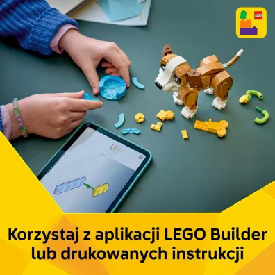 LEGO Creator Urocze zwierz�tka: psotny szczeniaczek 31382