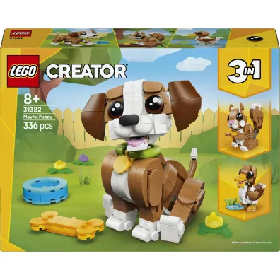 LEGO Creator Urocze zwierz�tka: psotny szczeniaczek 31382
