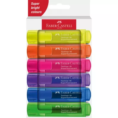 Faber-Castell Zakre�lacz neonowy 6 szt.