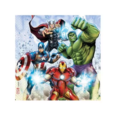 Procos Serwetki papierowe Avengers 33x33cm