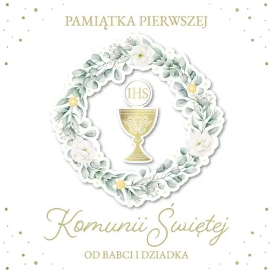 Armin Style PAMIATKA KSIAZECZKA KOMUNII SW 205X200 AS PA37