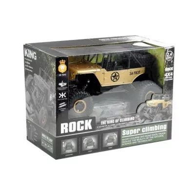 Jeep R/C 1:18 zoty Leantoys