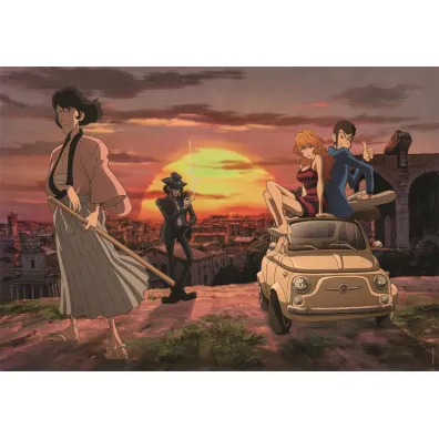 Puzzle 1000 el. Compact Lupin III Clementoni