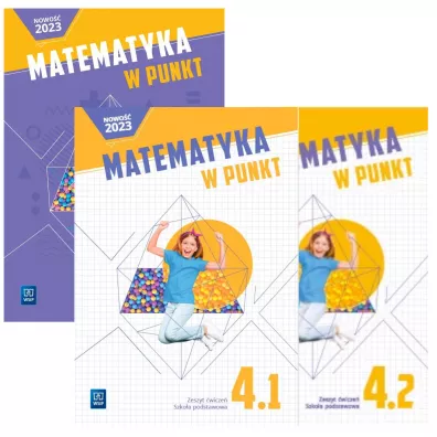 Pakiet Matematyka w punkt. Szko�a podstawowa. Klasa 4. Podr�cznik + Zeszyt �wicze�. Cz�� 1-2 - Aleksandra Szklarska, El�bieta Mro�ek, Weronika Figurska-Ziemba