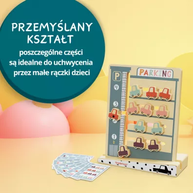 Uk�adanka logiczna dla dzieci Parking - 36 m+ Top Bright