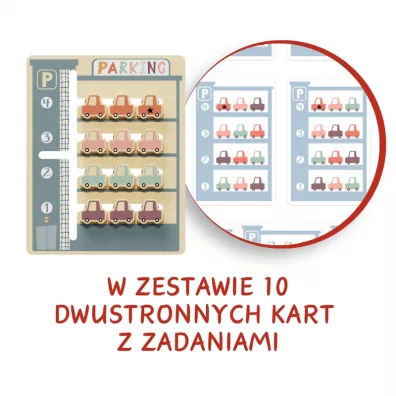 Uk�adanka logiczna dla dzieci Parking - 36 m+ Top Bright