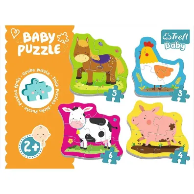 Baby Puzzle. Zwierz�tka na wsi Trefl