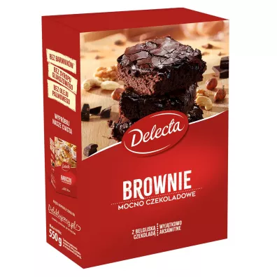 Delecta Ciasto brownie 550 g