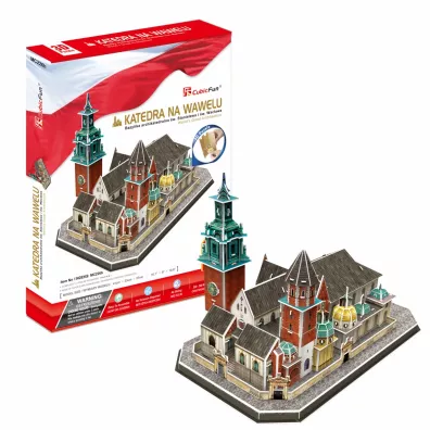 Puzzle 3D 101 el. Katedra na Wawelu. Zestaw XL Cubic Fun