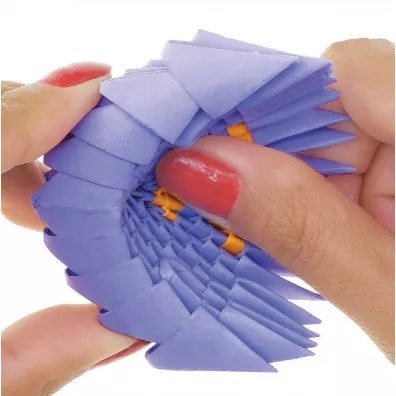 Origami 3D. Plezjozaur Alexander