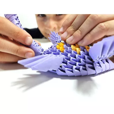 Origami 3D. Plezjozaur Alexander