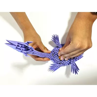 Origami 3D. Plezjozaur Alexander