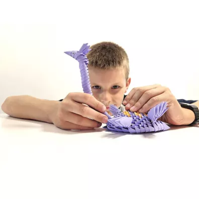 Origami 3D. Plezjozaur Alexander