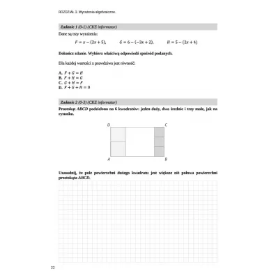 Egzamin �smoklasisty. Matematyka. Przygotowanie i �wiczenia