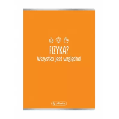 Zeszyt A5/60k kratka HERLITZ Fizyka 9577420 kratka 60 kartek
