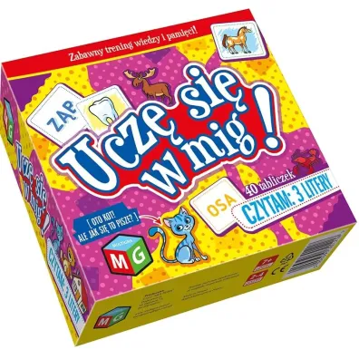 Ucz� si� w mig! Czytam. 3 litery Multigra