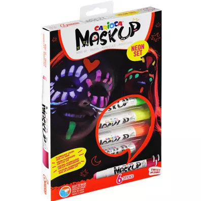 Kw Trade Kredki do twarzy MaskUp Neon 6 kolor�w