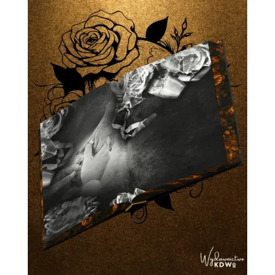 Broken Whispers (barwione brzegi)