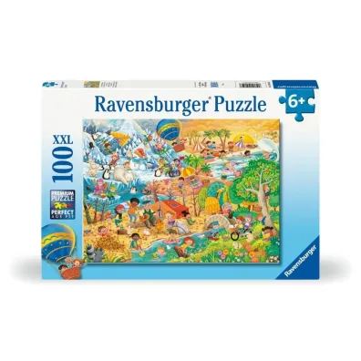 Puzzle dla dzieci 100 el. 2D 4 pory roku Ravensburger