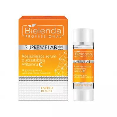 Bielenda Professional SupremeLab Energy Boost rozjaniajce serum z ultrastabiln witamin C 15 ml