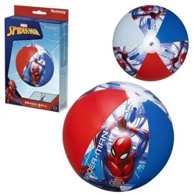 Pi�ka pla�owa dmuchana Spider-Man 51cm Bestway