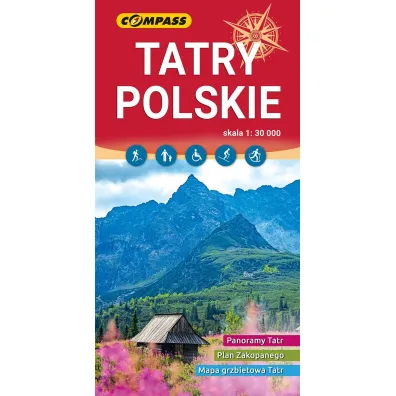 Tatry Polskie. Mapa turystyczna w skali 1: 30 000