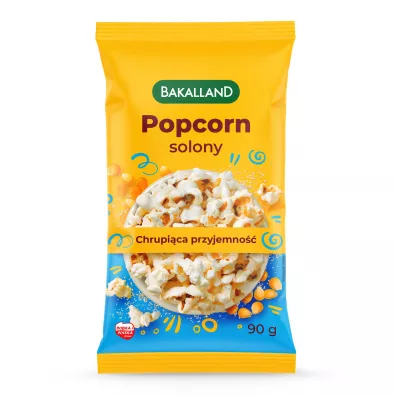 Bakalland Popcorn solony 90 g
