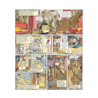 M�j pierwszy komiks 5+ Nieproszeni go�cie. O czym szumi� wierzby. Tom 4