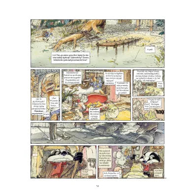 M�j pierwszy komiks 5+ Nieproszeni go�cie. O czym szumi� wierzby. Tom 4