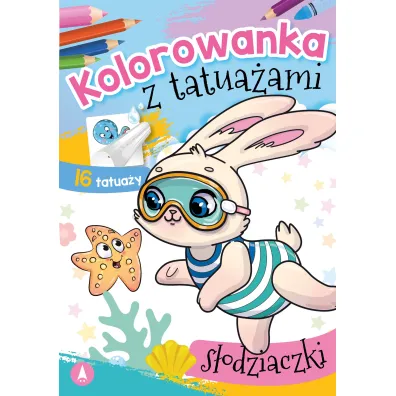 Sodziaczki. Kolorowanka z tatuaami