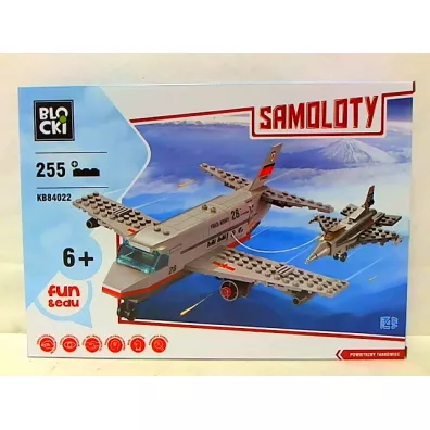 Klocki Blocki Samoloty 255 el.