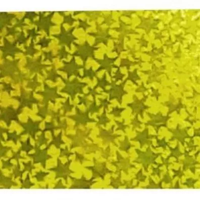 Galeria Hobby Karton holograficzny gwiazdy 25x35 cm, 5 arkuszy