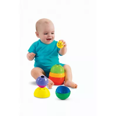 Fisher-Price. Okr�g�e kubeczki do ustawiania W4472 Mattel