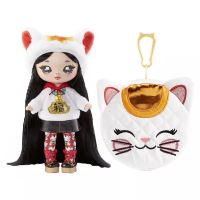 Na! Na! Na! Lalka z torebk Seria 2 Surprise 2-in-1 Fashion Doll AND Purse Glam 579236 Mga Entertainment