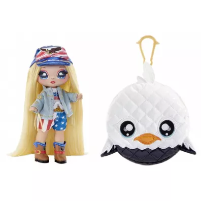 Na! Na! Na! Lalka z torebk Seria 2 Surprise 2-in-1 Fashion Doll AND Purse Glam 579236 Mga Entertainment