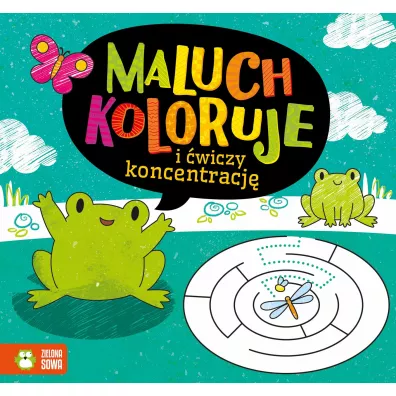 Maluch koloruje i wiczy koncentracj