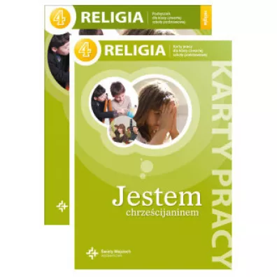 Pakiet: Jestem chrzecijaninem 4. Podrcznik i karty pracy do religii dla klasy 4 szkoy podstawowej - Danuta Jackowiak, Jan Szpet