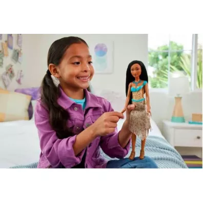 Disney Princess. Pocahontas Lalka podstawowa HLW07 Mattel