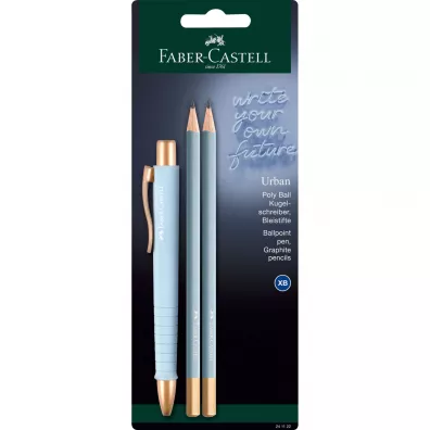 Faber-Castell D�ugopis Poly Ball Urban + 2 o��wki